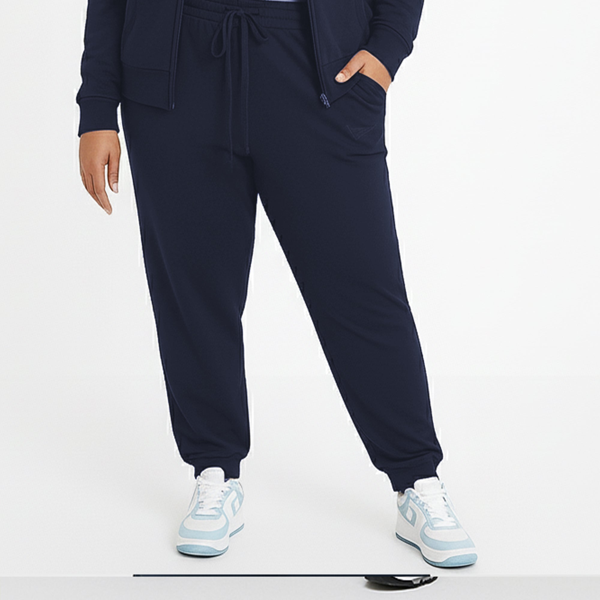 Pantaloni sportivi in cotone Skinny - oversize