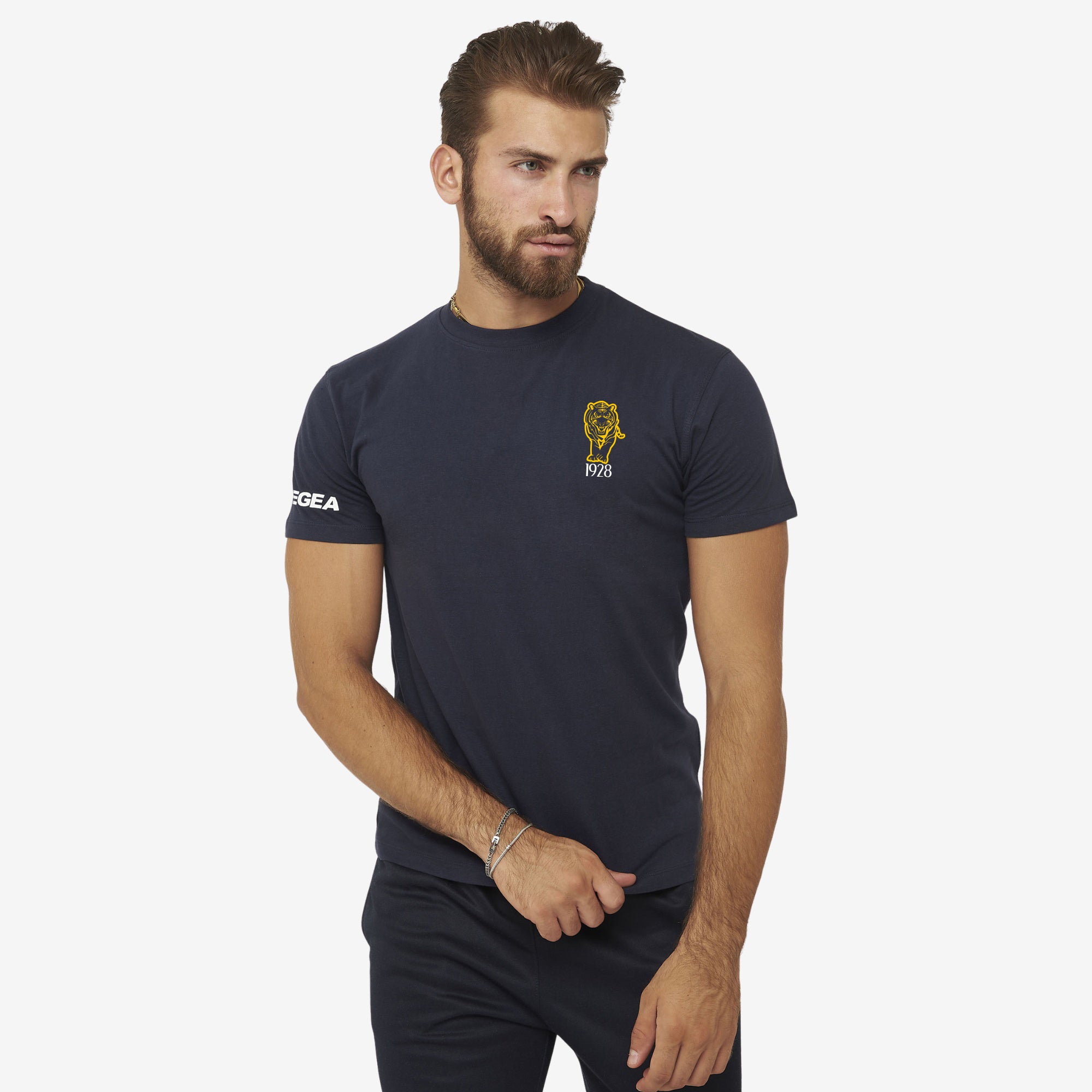 T-Shirt Stampa Occhio della Tigre blu - Giugliano Calcio