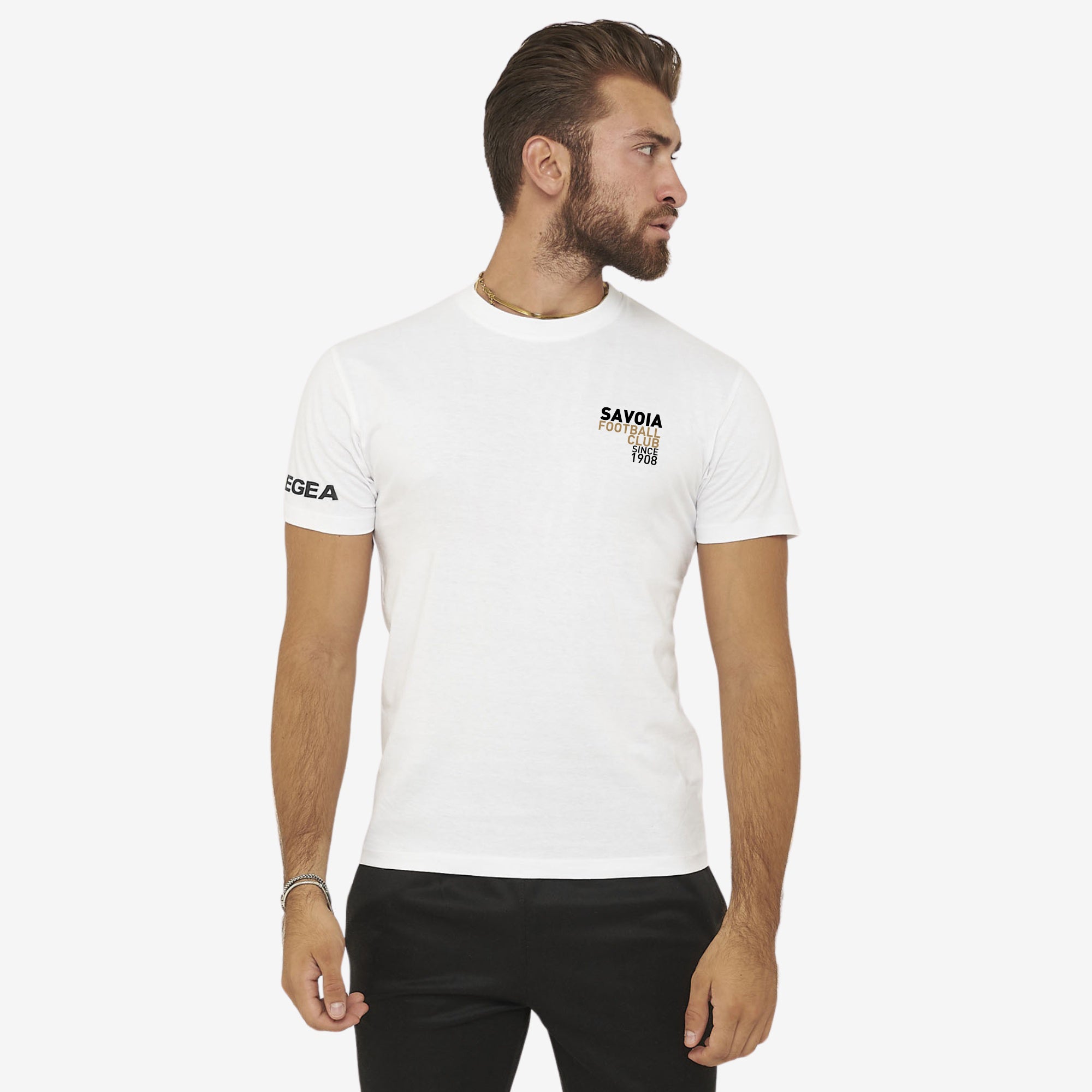 T-shirt Stadium bianca - Savoia 1908