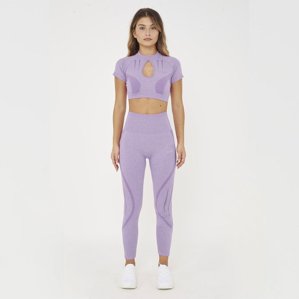 Maglia crop da allenamento Lexi