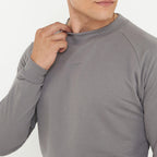 Sudadera de algodón con cuello redondo F-Gorn