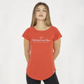 T-shirt in cotone Cillene - Corallo - 2XL