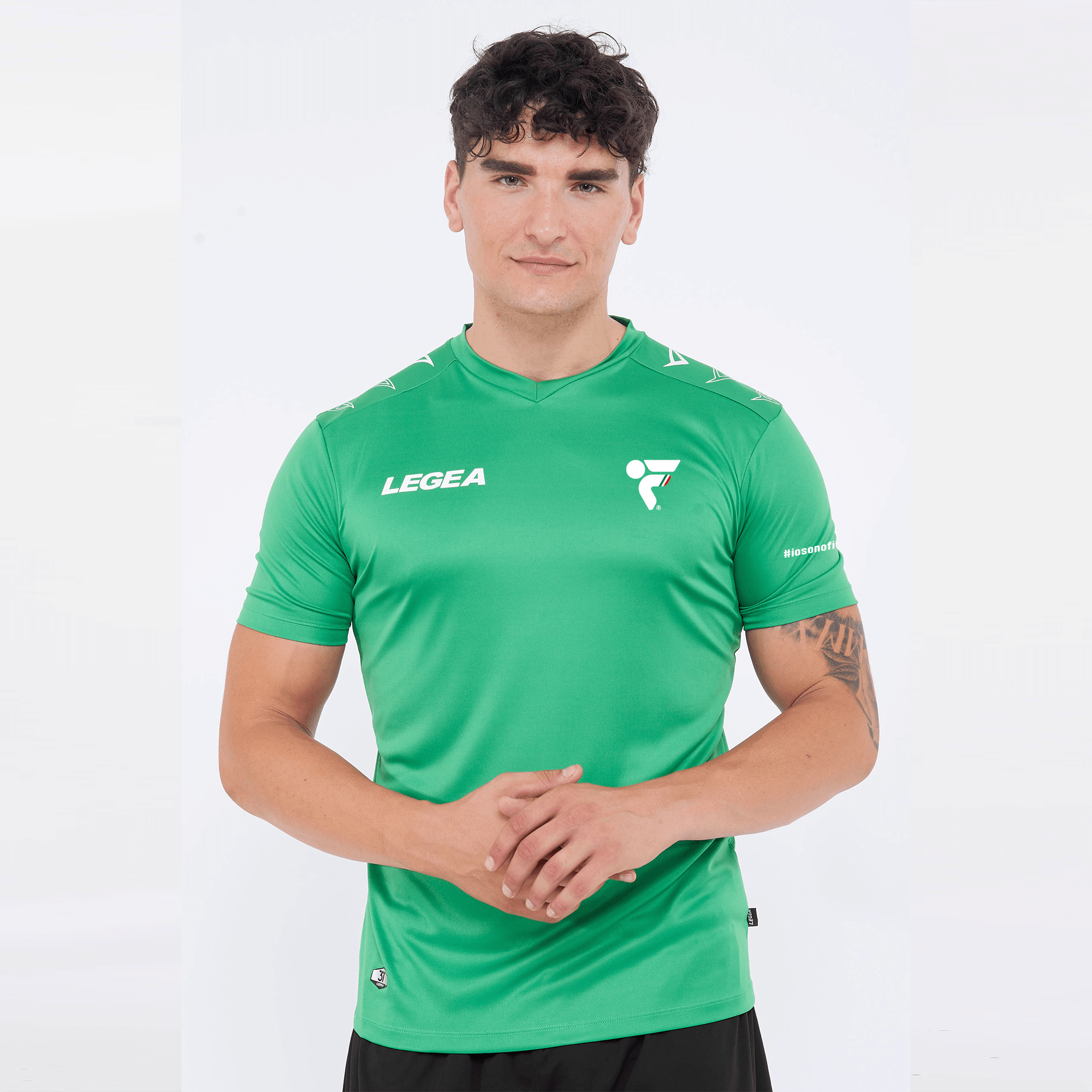 Maillot en polyester vert - Fitav