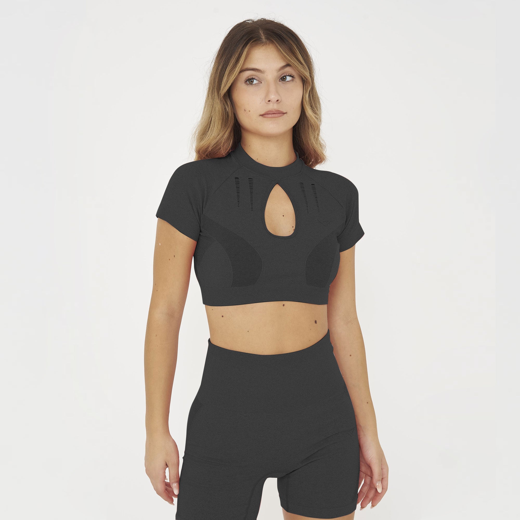 Maglia crop da allenamento Lexi