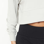 Sudadera de cuello redondo de algodón F-Essence