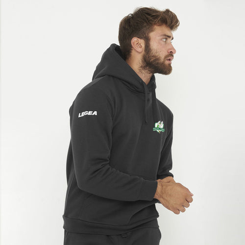 Black Zip-Up Hoodie - Volley Team San Giacomo