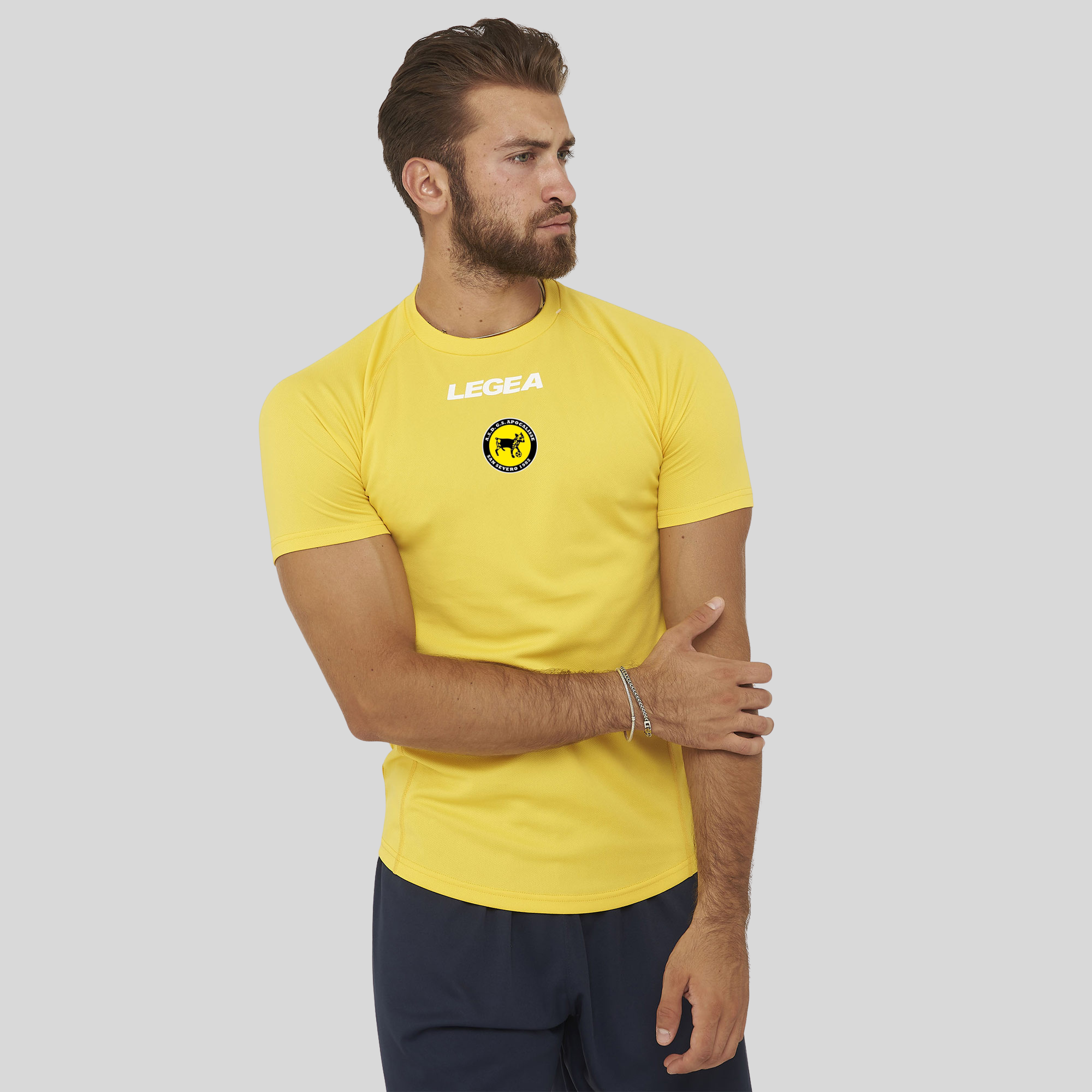 Maglia girocollo in poliestere  - Asd Apocalisse