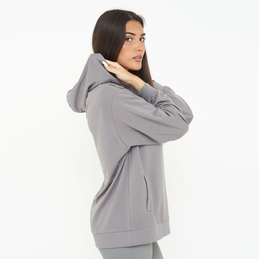 Hættetrøje i bomuld F Loosy
