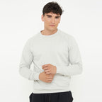 Sudadera de algodón con cuello redondo F-Gorn