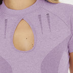 Maglia crop da allenamento Lexi
