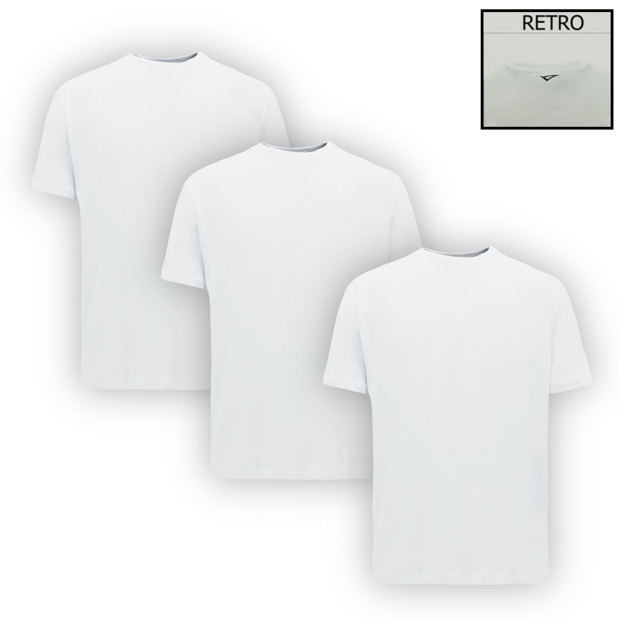 T-shirt in cotone - pack da 3