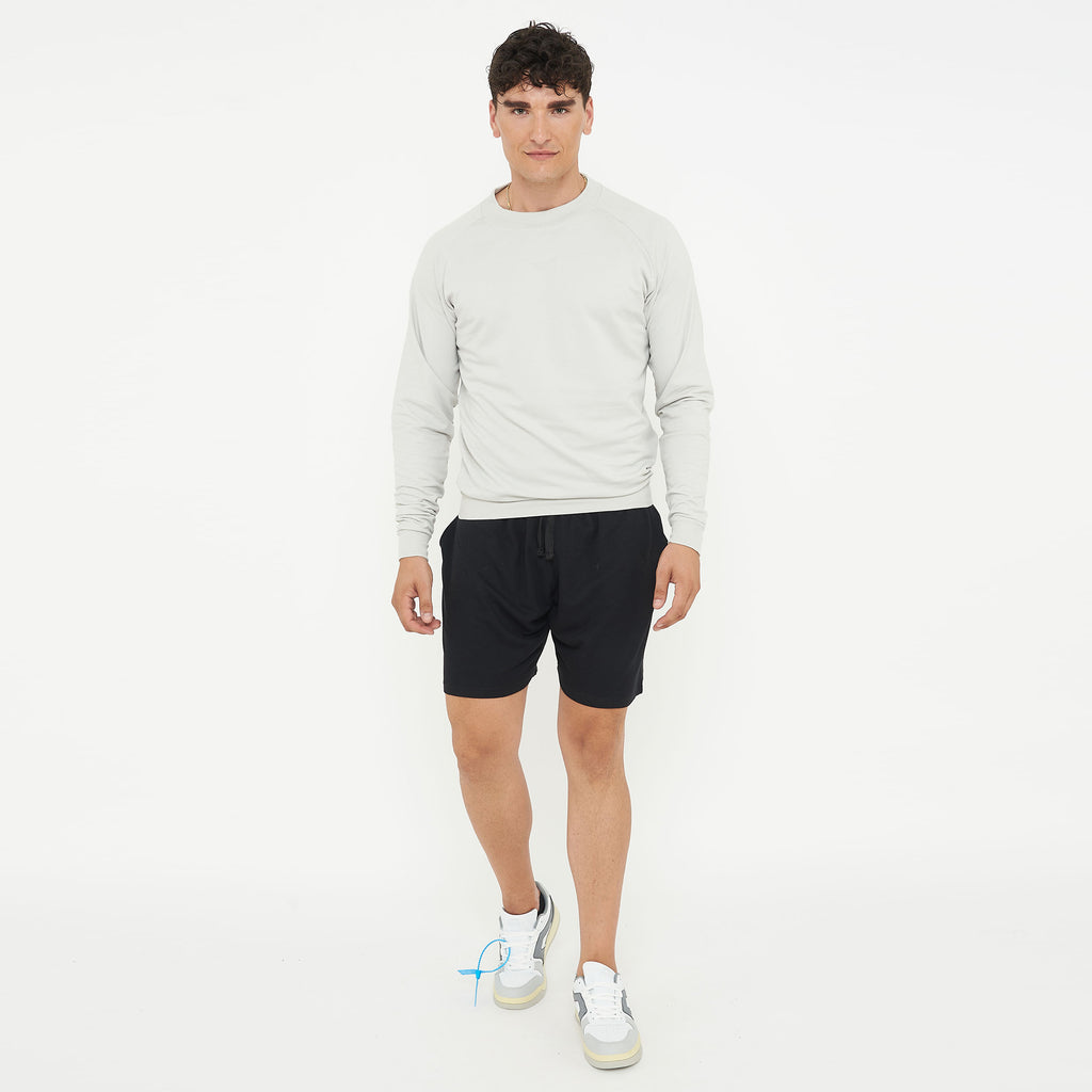 Sudadera de algodón con cuello redondo F-Gorn
