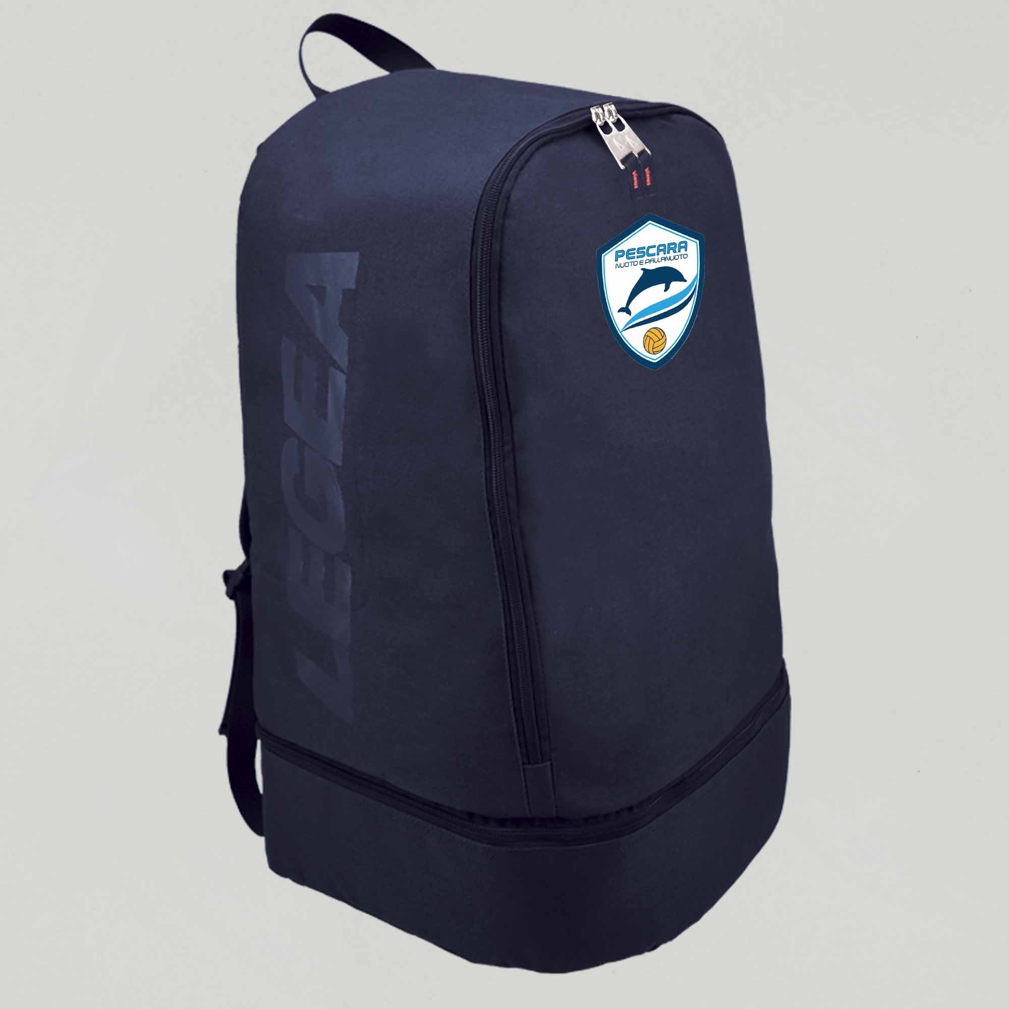 Træningsrygsæk med skohylde - Pescara Vandpolo