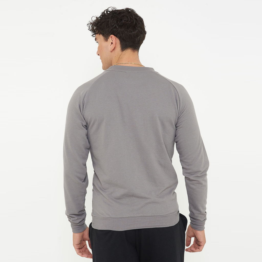 Sudadera de algodón con cuello redondo F-Gorn