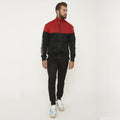 Tuta Sportiva Completa Ontario - Granata | Nero - 2XL