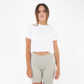 Cotton crop top T-shirt - S