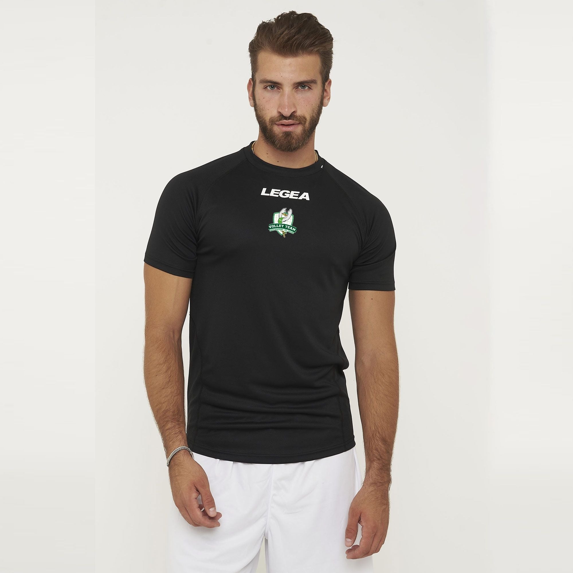 Sort trænings T-shirt - Volley Team San Giacomo