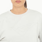 Sudadera de cuello redondo de algodón F-Essence