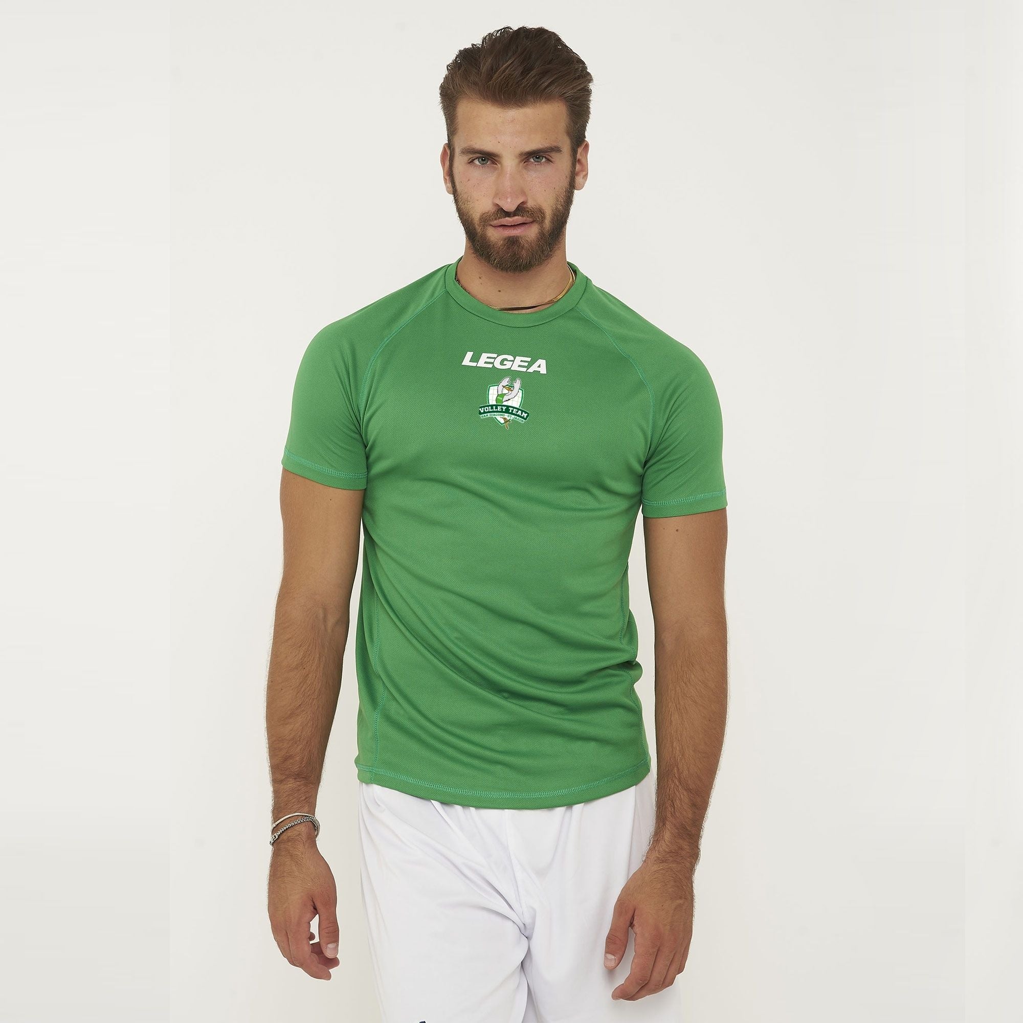 Grøn trænings T-shirt - Volley Team San Giacomo