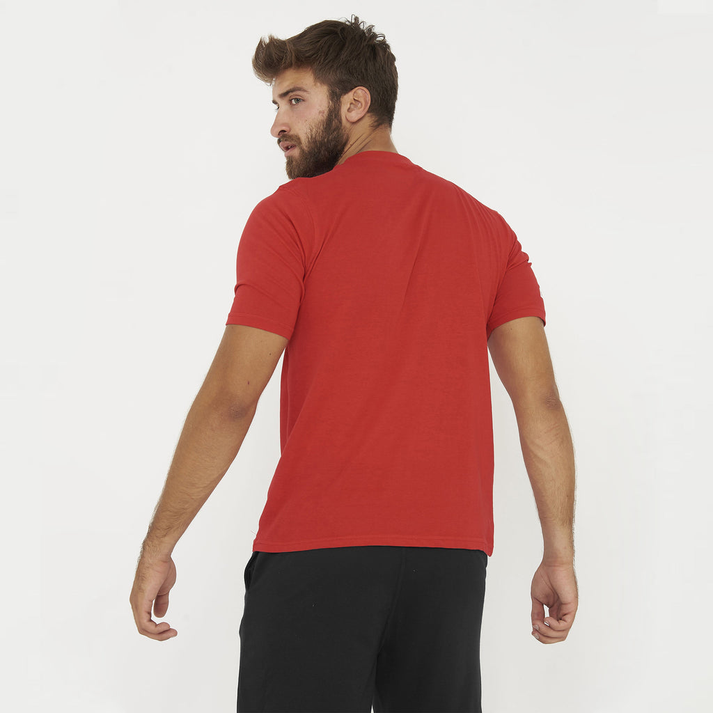 T-shirt i performance bomuld