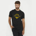 T-shirt in cotone First Class - Nera - 2XL