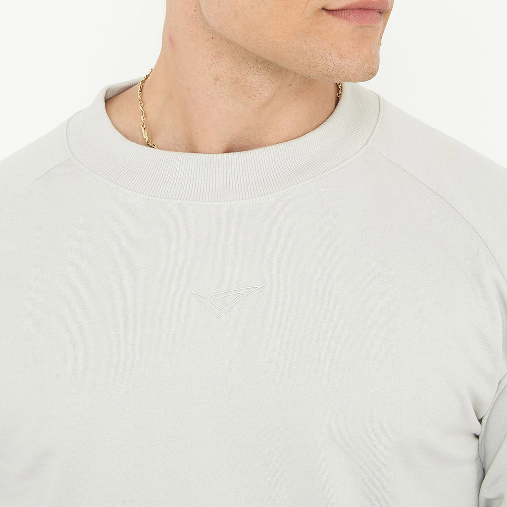 Sudadera de algodón con cuello redondo F-Gorn