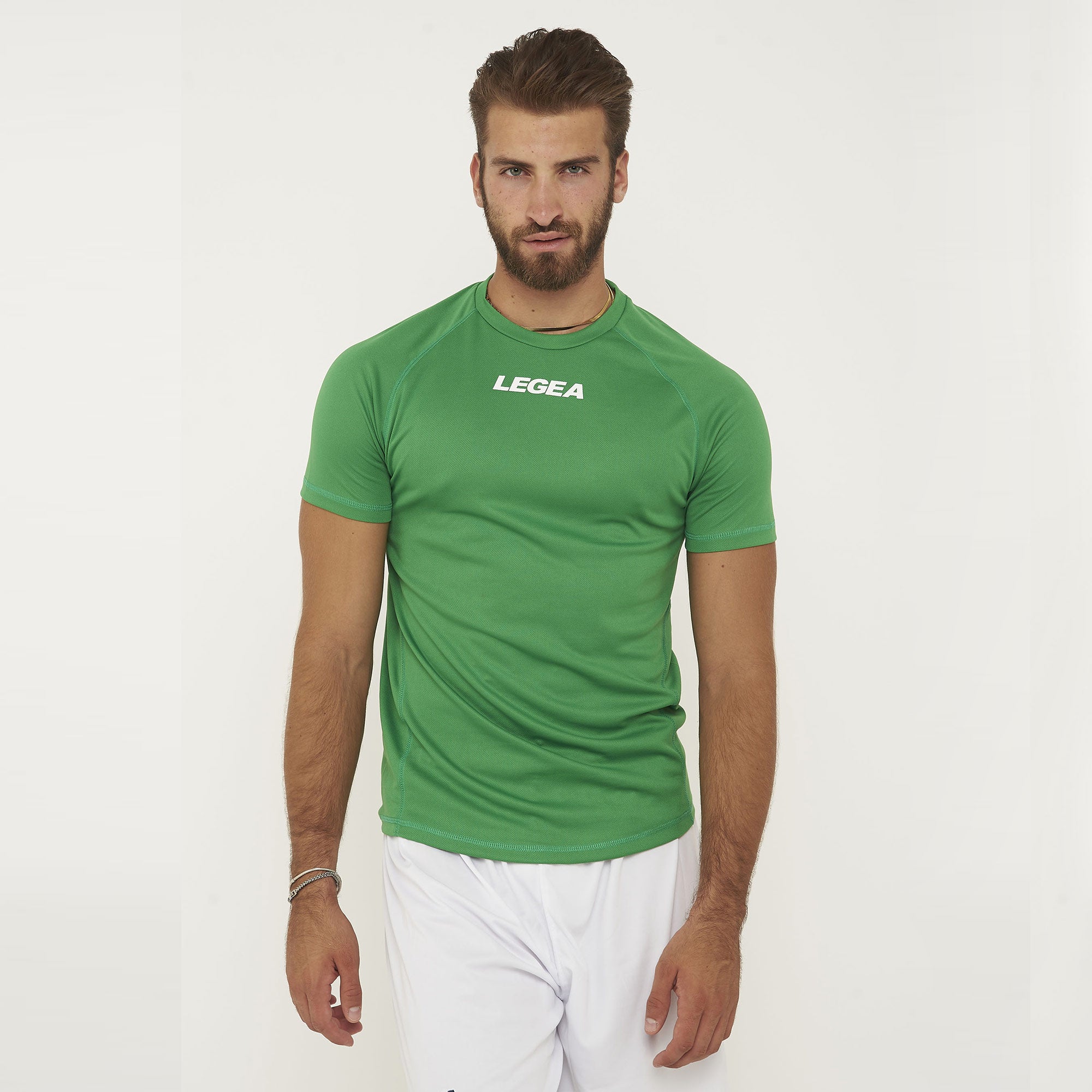 Suéter de cuello redondo de poliéster fluorescente Leipzig