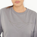 Sudadera de cuello redondo de algodón F-Essence