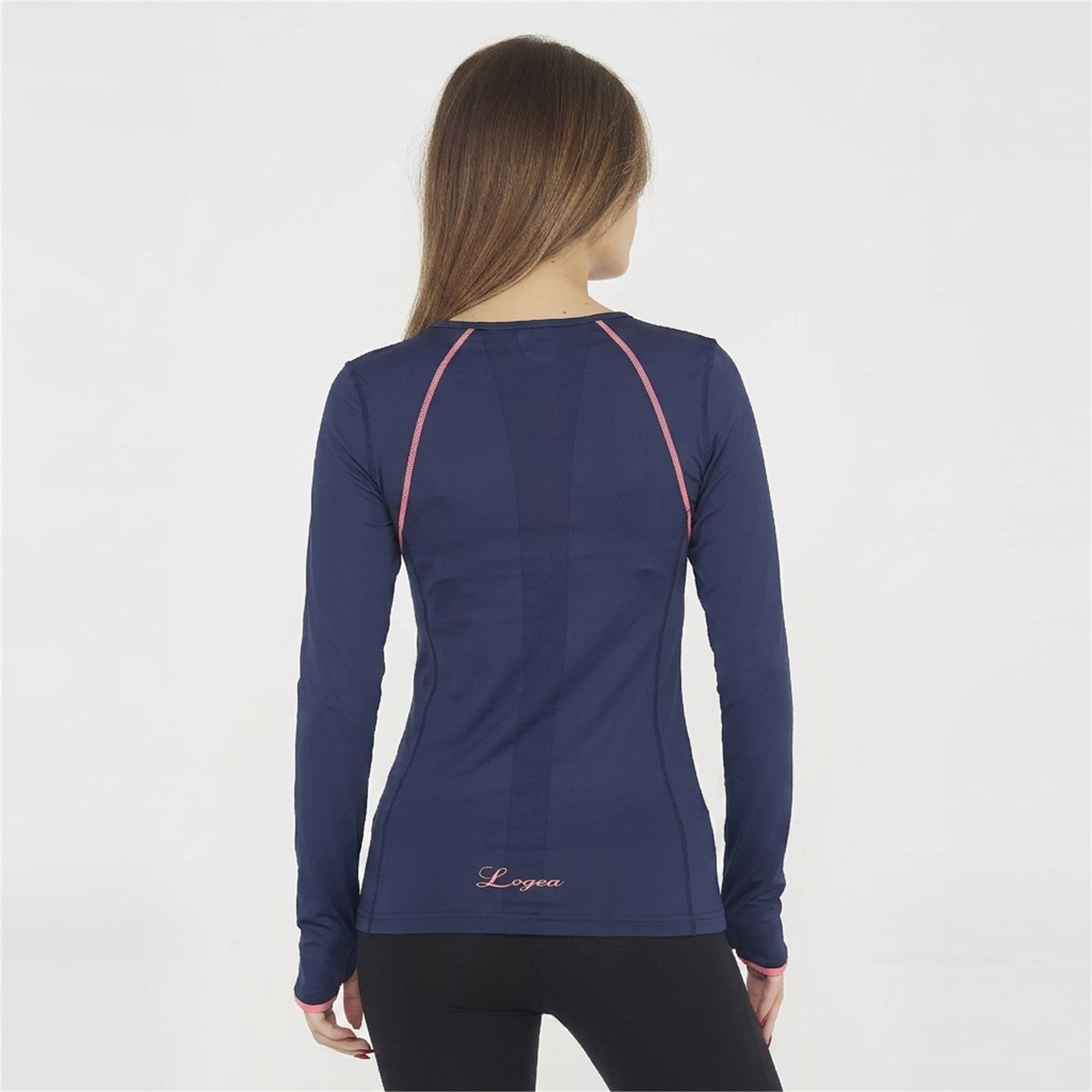 Maglia da running con passapollice da donna Meir