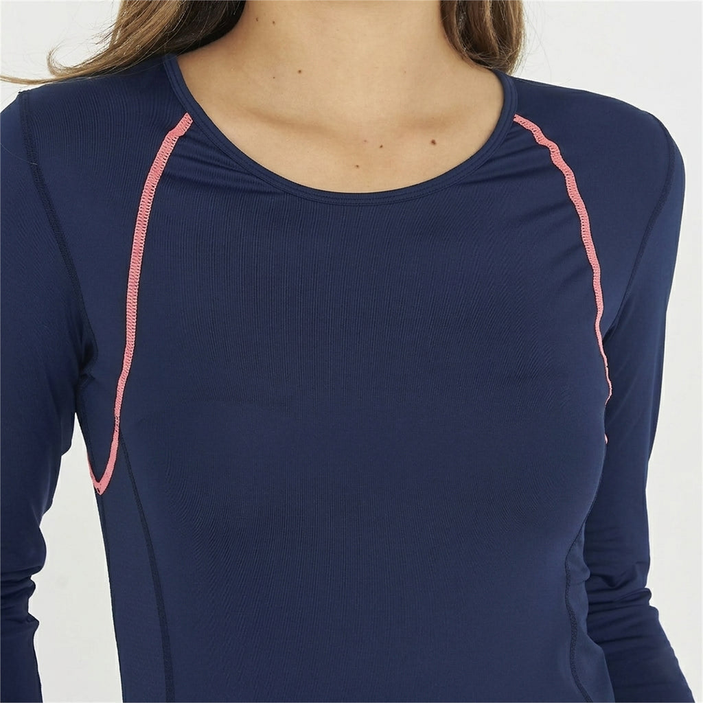 Maglia da running con passapollice da donna Meir