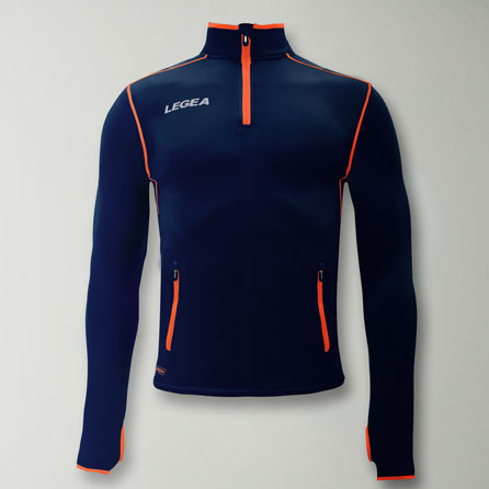 Maglia termica mezza zip a manica lunga Ibaka