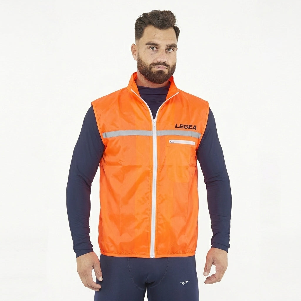 Casacca Flash da training in poliestere - Arancio - L/XL