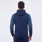 Giacca con zip intera e cappuccio Edimburgo | Blu | XS