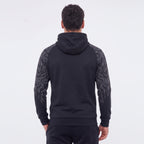 Giacca con zip intera e cappuccio Edimburgo | Nero | L