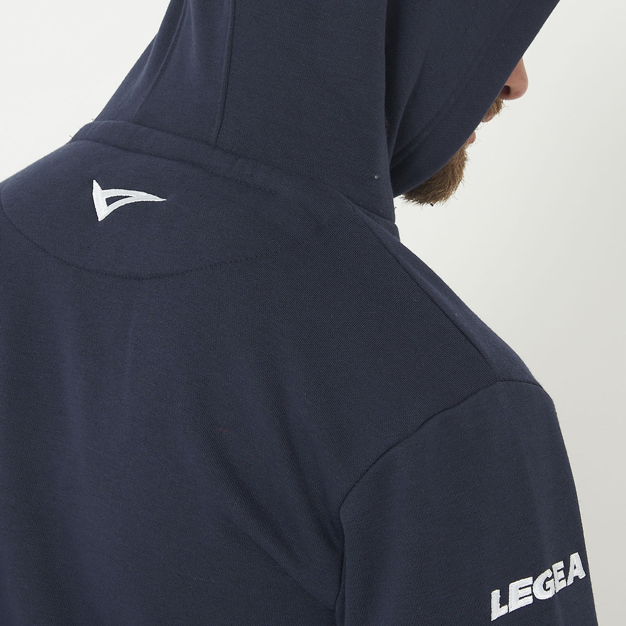 Felpa con cappuccio blu - Giugliano Calcio