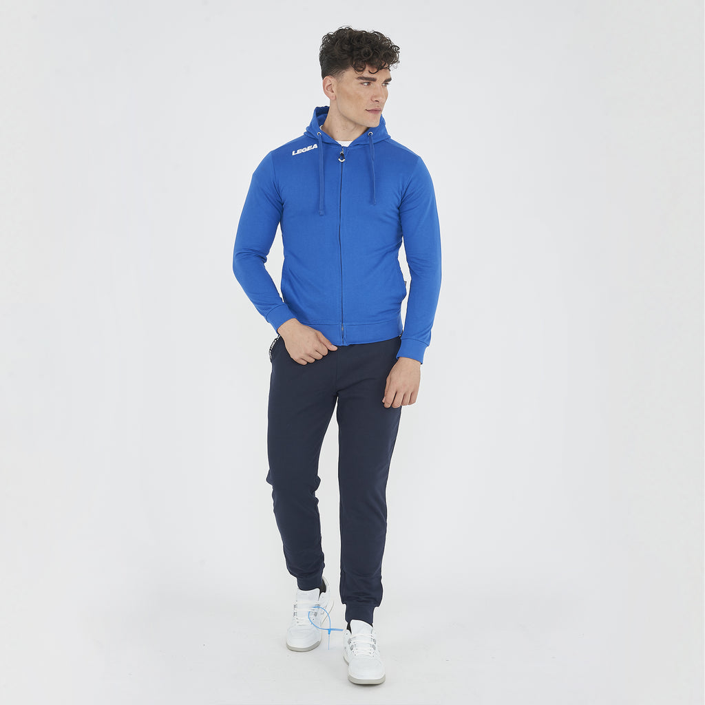Felpa da training con mezza zip slim fit