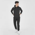 Felpa con zip e cappuccio in french terry Farel