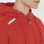 Felpa con zip e cappuccio in french terry Farel