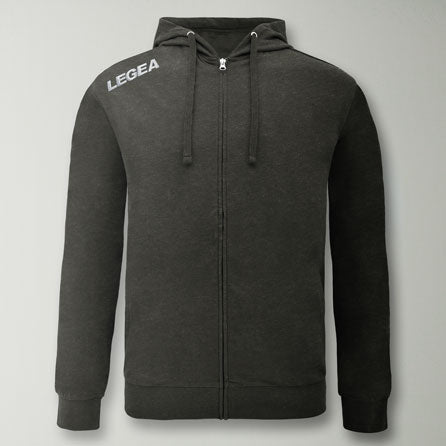 Sweat à capuche avec demi-zip slim fit