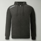 Sweat à capuche avec demi-zip slim fit
