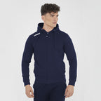Slim fit half-zip training sweatshirt