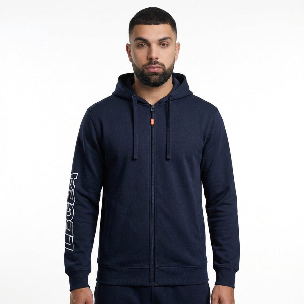 Giacca con cappuccio e zip Bulino - oversize