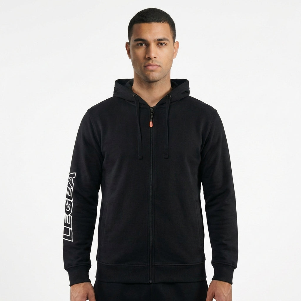 Giacca con cappuccio e zip Bulino - oversize