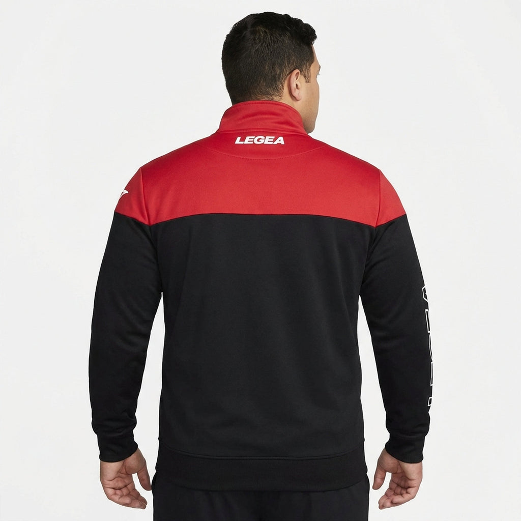 Giacca sportiva bicolor con zip Ontario - oversize