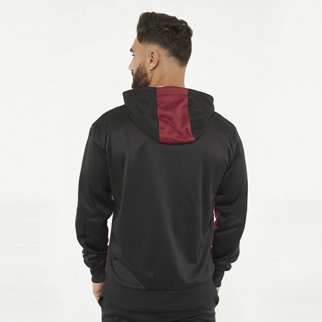 Chaqueta deportiva con cremallera flexible