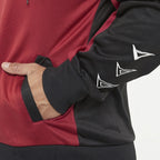 Chaqueta deportiva con cremallera flexible