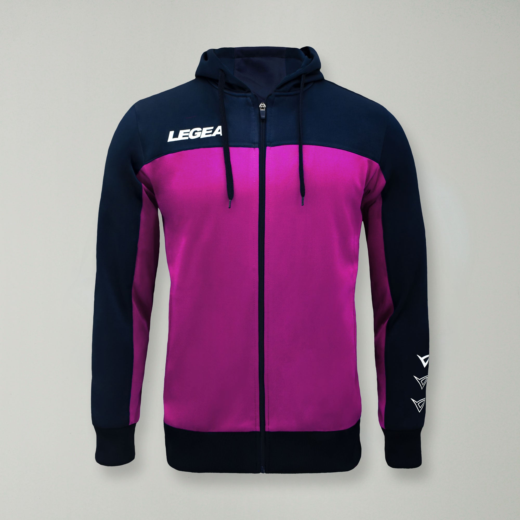Giacca sportiva con zip e cappuccio Flex - oversize