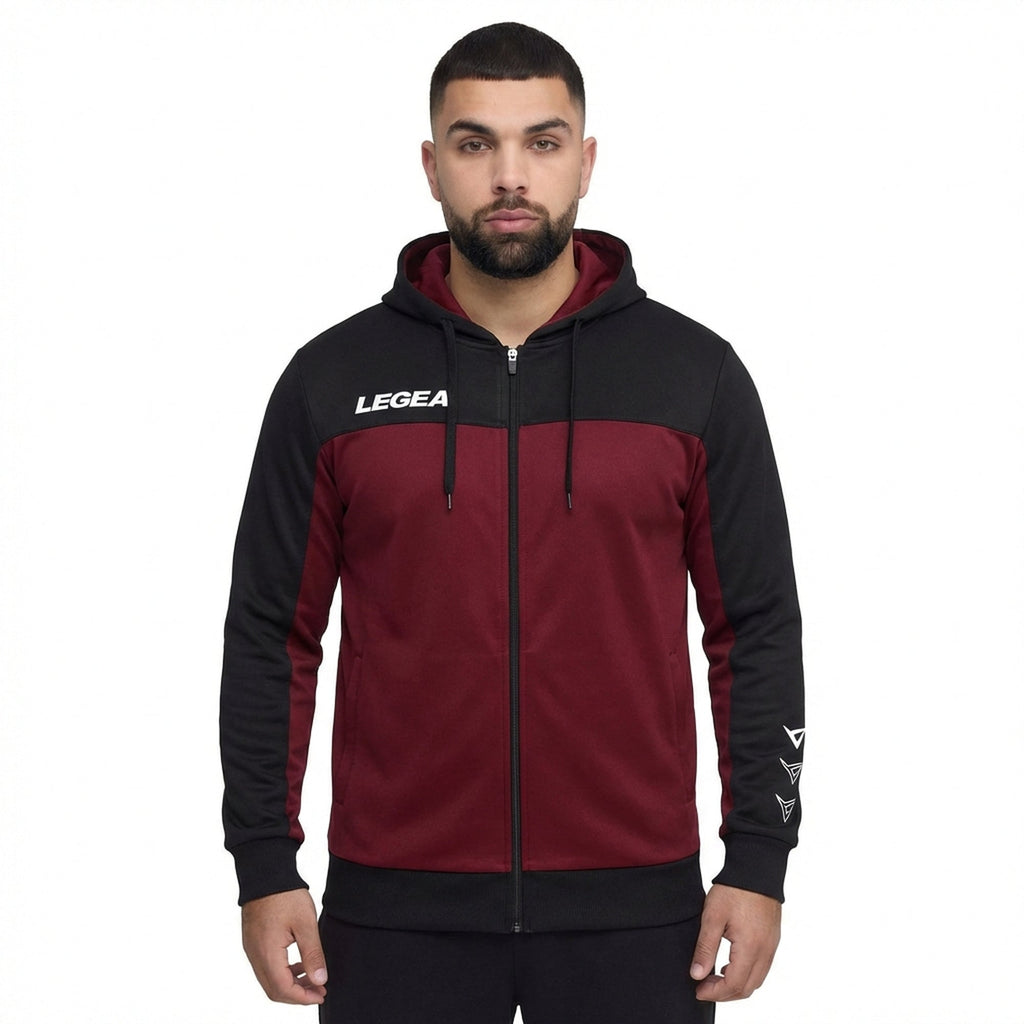 Sportjack met rits en capuchon Flex - oversize