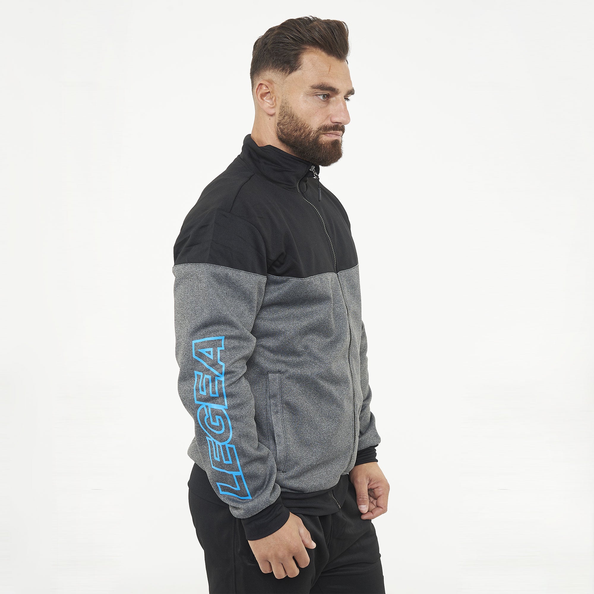 Sportjakke med lynlås i polyester Ucla