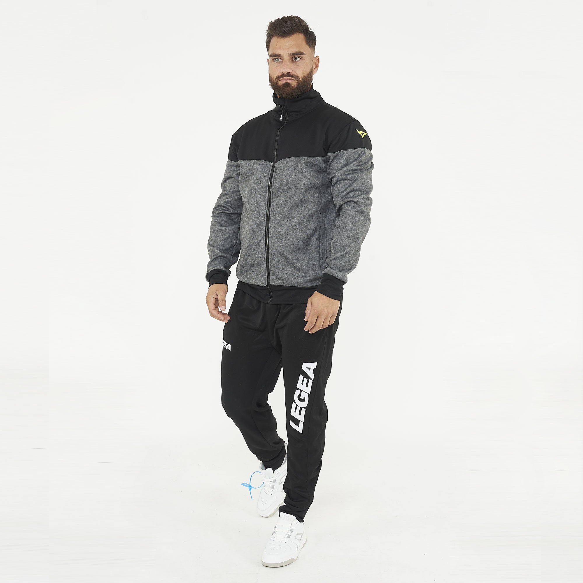 Sportjack met rits in polyester Ucla